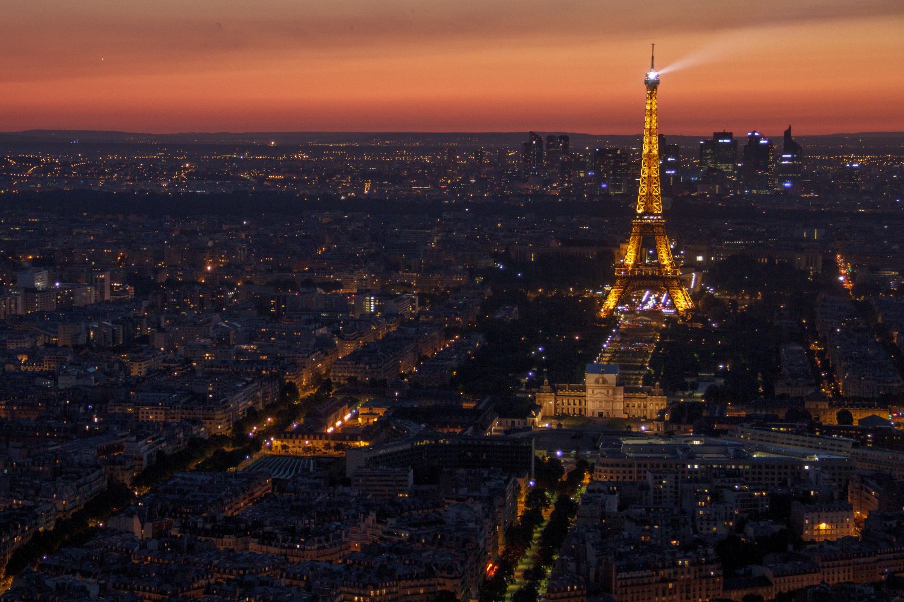 View of Eiffel Tower which is very beautiful.